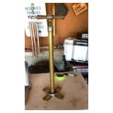 Hand air pump (brass.)