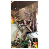 Antique high chair, no tray