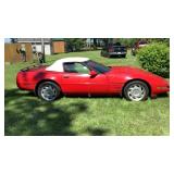 1991 Chevrolet Corvette VIN 1G1YY3389M5118418