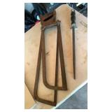 Hand saws and knife sharpener