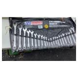 HDC Homier 22 pc Standard & Metric Wrench Set