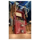 Pedal car, fire truck replica