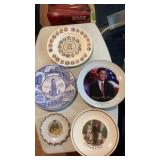Collectible plates and mugs