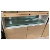 Display Cabinet Lighted 49 1/2" L x 17" D x 40" T