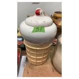 Cookie jar ice cream cone