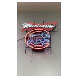Budweiser Chicago Cubs Neon