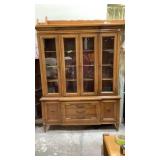Thomasville China cabinet 60w x 15-1/4d x 80t