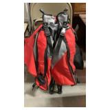 Swim vests, floaties, flying disc, fold up