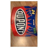 NASCAR metal sign, hood shaped small