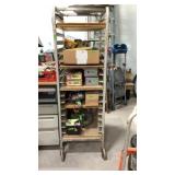 Bakers rack only, no contents