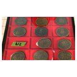 Antique auto show belt buckles