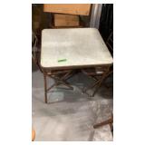 Kids folding table and 2 chairs