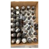 Avon bottles, chess pieces