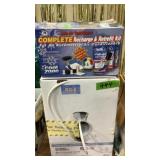 Almost full roll coaxial cable, paint sprayer