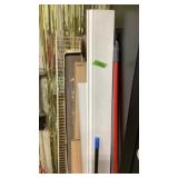 Flooring, lumber and brooms