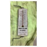 Farmers State Bank of Illiopolis wall thermometer