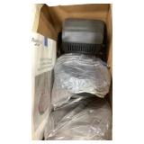 Roadmaster speakers, paint roller covers, funnel