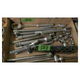 Socket Ratchets and Extensions, and Sockets