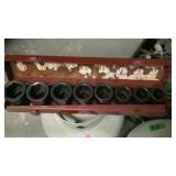 Cummins 3/4" Driver Air Impact Socket Set 1"- 1