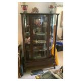 Antique Curio Cabinet 38? x 16? x 64 1/4?