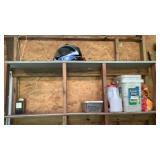 Contents of shelving unit