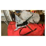 Christmas tree in bag