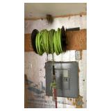 Hose reel and hose, bring your tools to remove