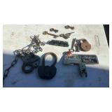 Railroad locks, keys