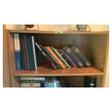 Book Case and Books, Etc