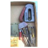 Allen wrenches, sockets, chisels