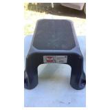 Step stool, caulk gun, Etc