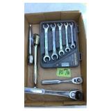 Flare nut wrenches and ratchets