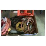 Drop cords, shop lights, cord reel