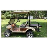 2007 Club Car S/N AG0740-816954, 2 seats, back