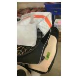 Shopping bags, foam pillow , massage pad