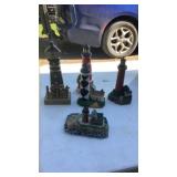 Lighthouse decor, dolphin decor, office supplies