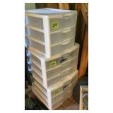 Sterlite drawer organizers