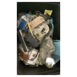 Tub of mostly electrical