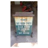 Texaco windshield wiper display, metal