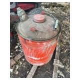 Old Metal Gas CanLOCATION: Edinburg, IL