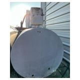 Fuel Tank, 1,000 gallon, w/ elec. pump,LOCATION: