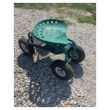 Shop Stool on Pneumatic Tires,LOCATION: Williamsv