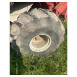 (2) Firestone Tires w/ Wheels,18.4-16, 6 ply,LOC