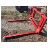 Forks, 54", 3pt. or Loader Mount, LOCATION: Ramsey
