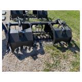 80" rock and brush Grapple LOCATED EDINBURG IL