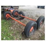 (2) Axles w/ tires & wheelsLOCATION: Edinburg, IL