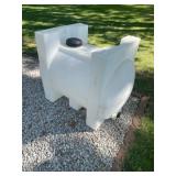 Poly 70 gallon water tank,  LOCATION: Edinburg, IL