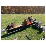 Log splitter, gas engine, hydraulic, portable