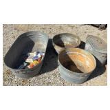 Galvanized Tubs and Boiler