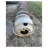 (8) 10 Hole Wheels,Location: Edinburg, ILCall Do